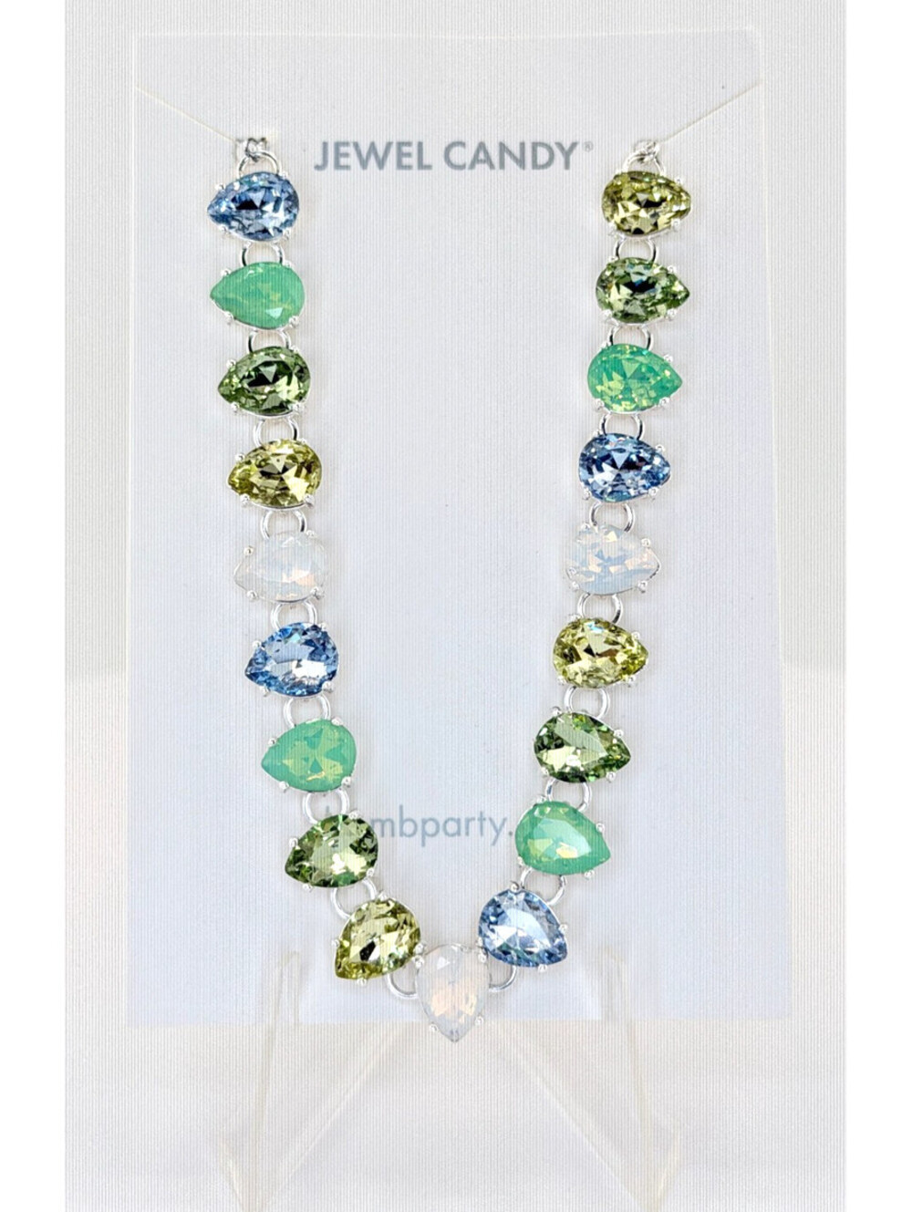 Bomb Party Retro Jewel Candy Bracelet 6 Mermaid's Candy Lagoon on Silver RBP5430